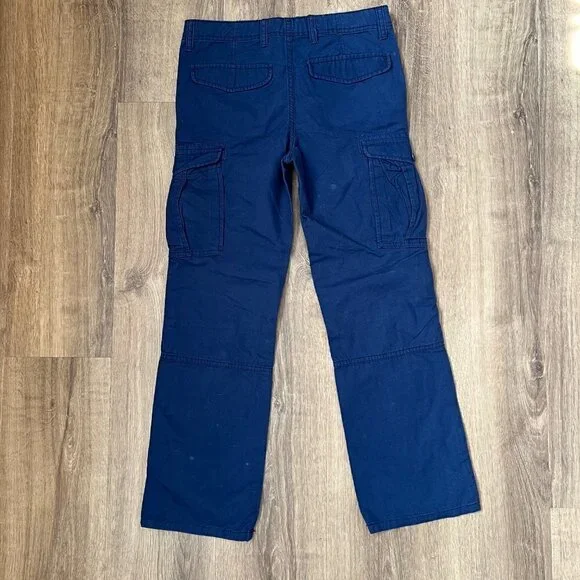 NEW OshKosh Navy Blue Cargo Pants Sz 12 - Picture 12 of 12